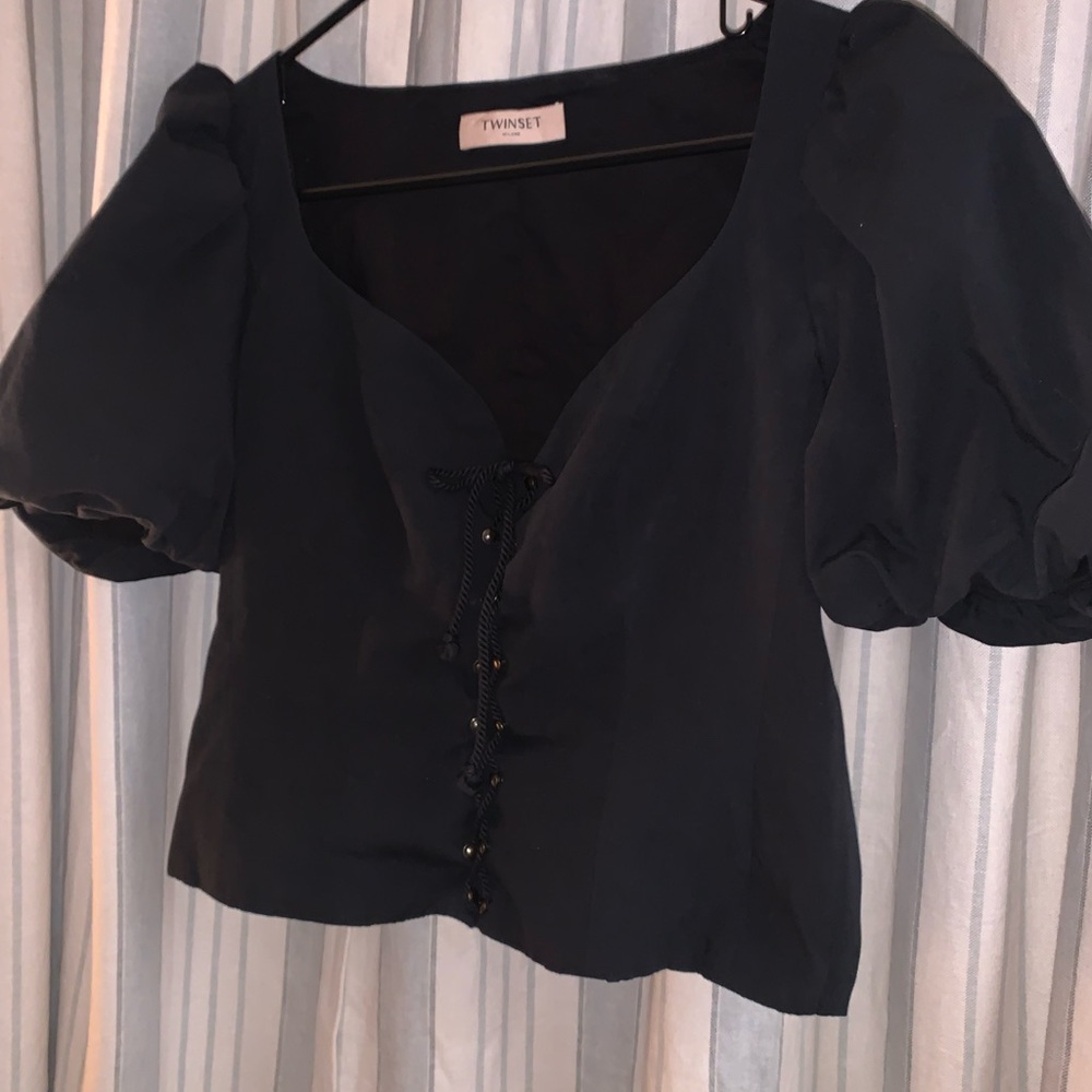 Twinset Corset style top